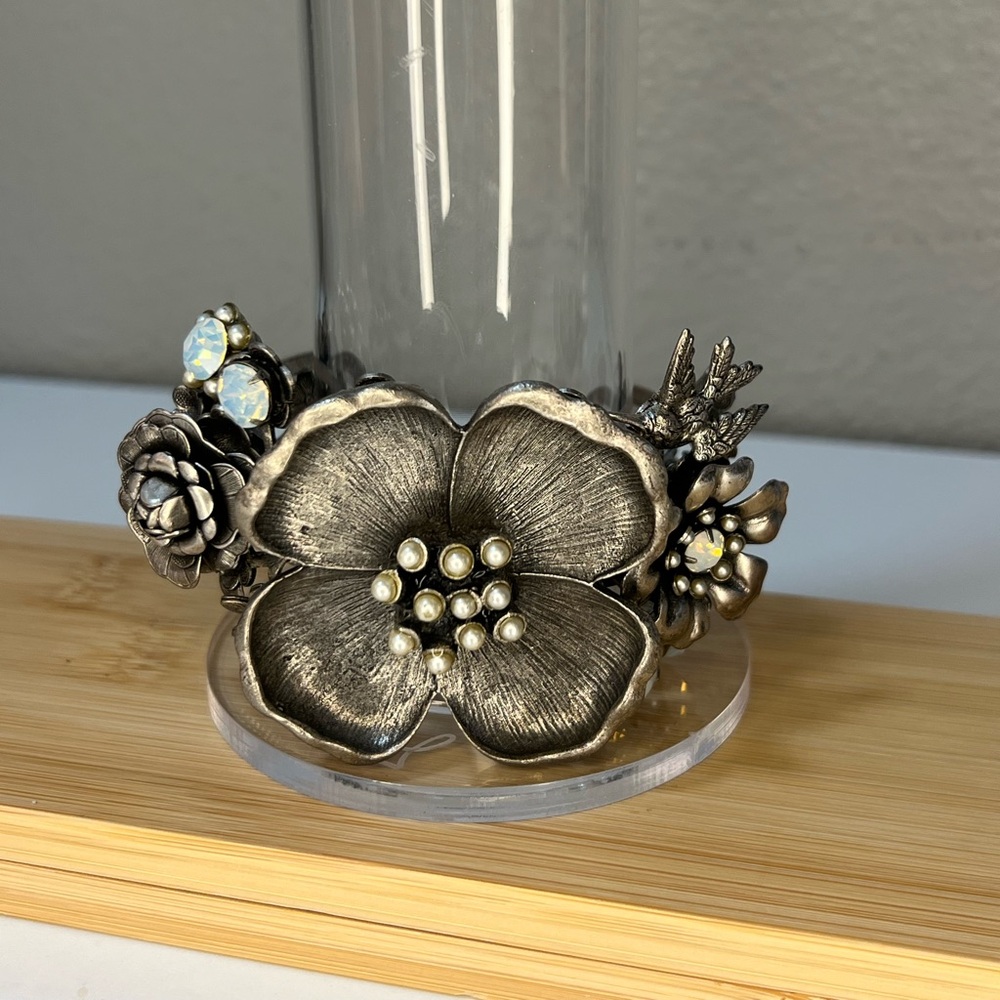 VTG Signed Mary Demarco Vintage Jewelry -  La Contessa In Bloom Bracelet